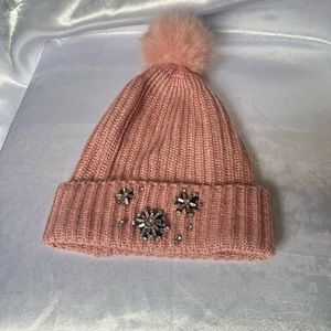 Victoria’s Secret Angel Winter Snowflake beanie